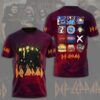 Def Leppard 3D Apparel 14-3D Unisex T-Shirt