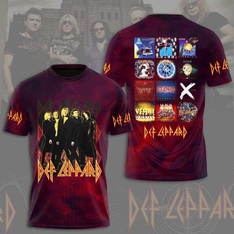 Def Leppard 3D Apparel 14-3D Unisex T-Shirt