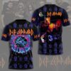 Def Leppard 3D Apparel 15-3D Unisex T-Shirt