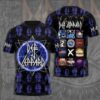 Def Leppard 3D Apparel 16-3D Unisex T-Shirt