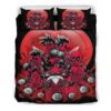 Housse De Couette Deadpool Dragon Ball Drôle 48 Parure de lit Ensemble De Literie