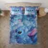Housse De Couette Disney Ohana Lilo Et Stitch Tie Dye Si Mignon Parure de lit Ensemble De Literie