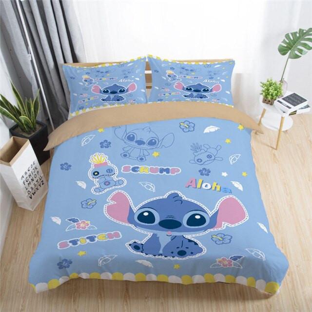 Housse De Couette Disney Stitch 226 Parure de lit Ensemble De Literie