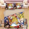 Housse De Couette Dragon Ball Son Goku Vegeta 05 Parure de lit Ensemble De Literie