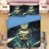 Housse De Couette Dragon Ball Son Goku Vegeta 08 Parure de lit Ensemble De Literie