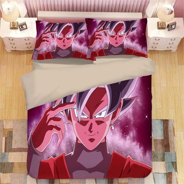 Housse De Couette Dragon Ball Son Goku Vegeta 14 Parure de lit Ensemble De Literie