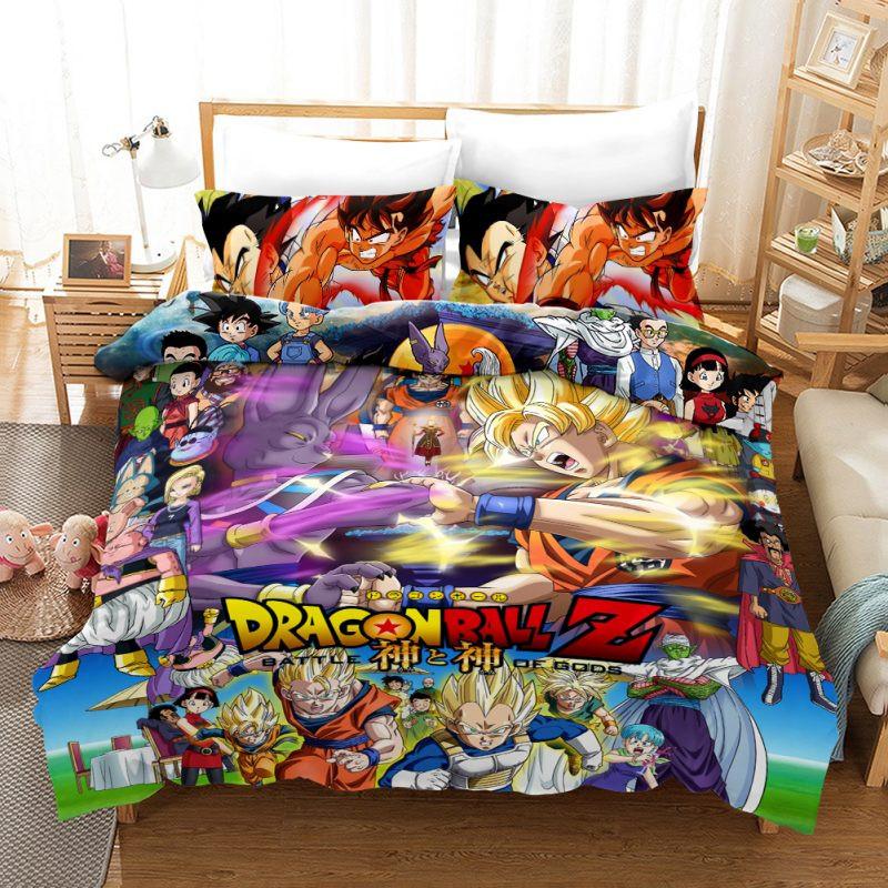 Housse De Couette Dragon Ball Z 01 Parure de lit Ensemble De Literie