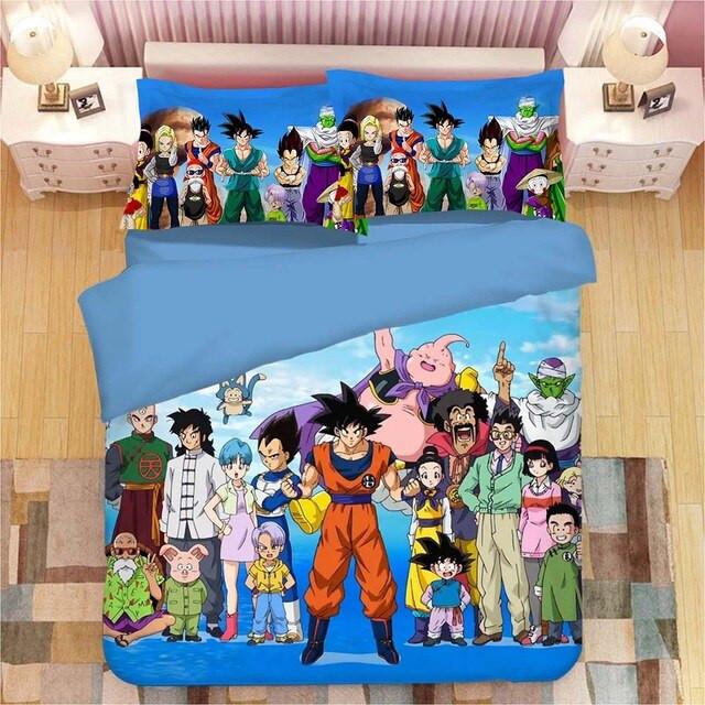 Housse De Couette Dragon Ball Z 03 Parure de lit Ensemble De Literie