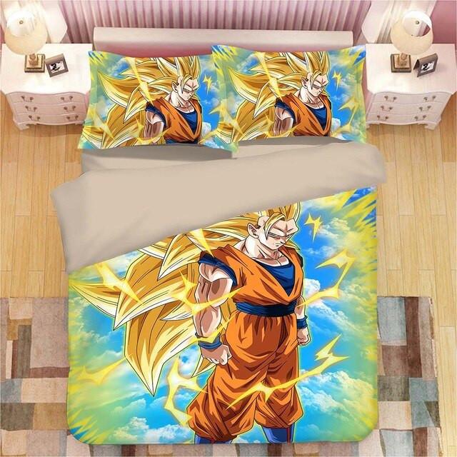 Housse De Couette Dragon Ball Z 04 Parure de lit Ensemble De Literie