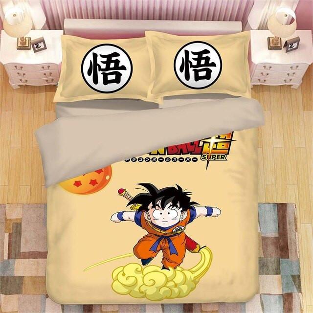 Housse De Couette Dragon Ball Z 05 Parure de lit Ensemble De Literie
