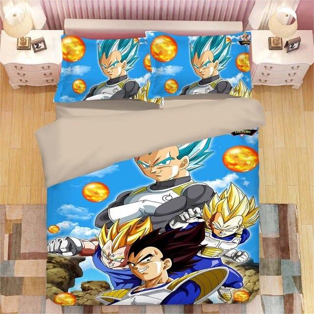 Housse De Couette Dragon Ball Z 07 Parure de lit Ensemble De Literie