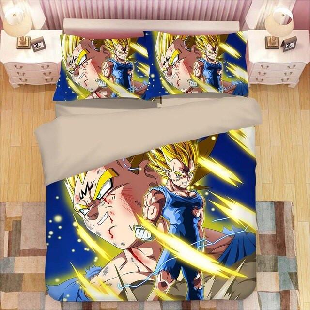 Housse De Couette Dragon Ball Z 08 Parure de lit Ensemble De Literie