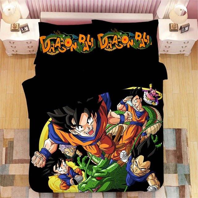 Housse De Couette Dragon Ball Z 12 Parure de lit Ensemble De Literie