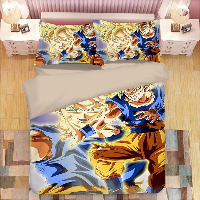 Housse De Couette Dragon Ball Z 14 Parure de lit Ensemble De Literie