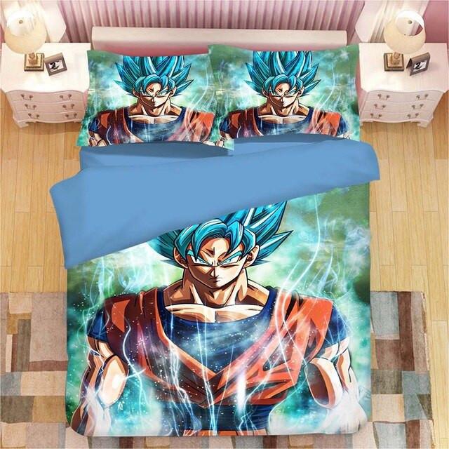 Housse De Couette Dragon Ball Z 18 Parure de lit Ensemble De Literie