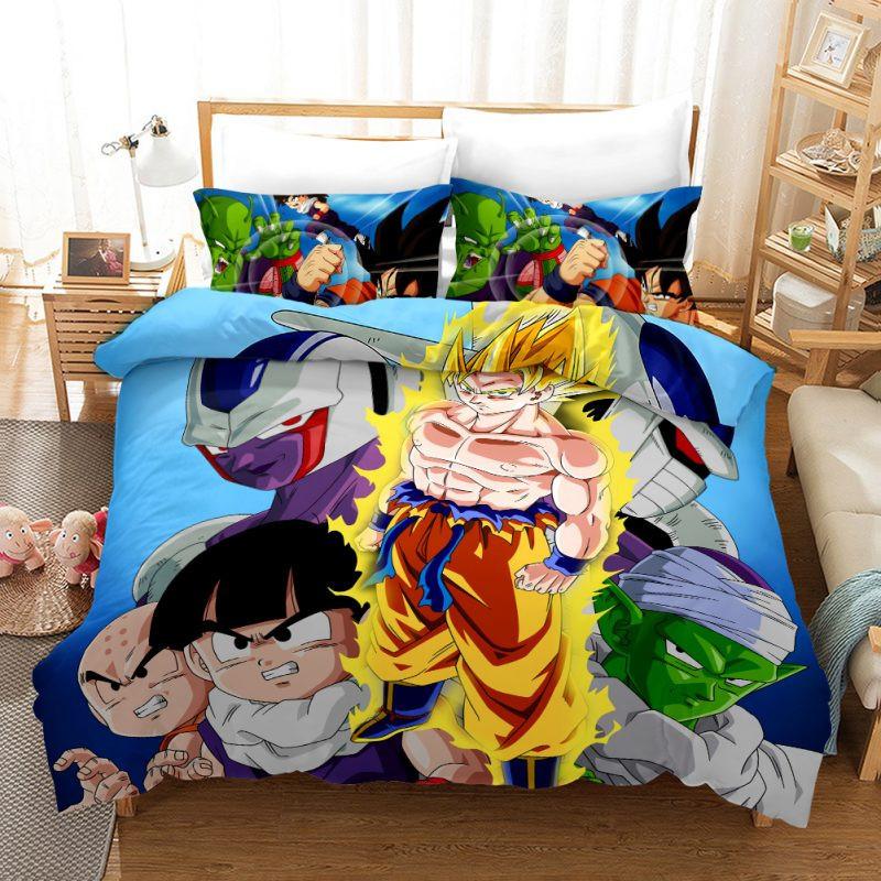 Housse De Couette Dragonball 10 Parure de lit Ensemble De Literie