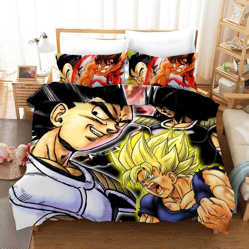 Housse De Couette Dragonball 4 Parure de lit Ensemble De Literie