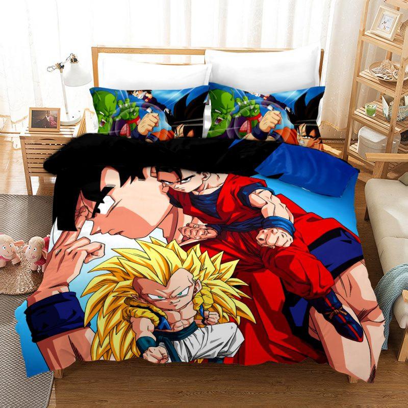 Housse De Couette Dragonball 9 Parure de lit Ensemble De Literie
