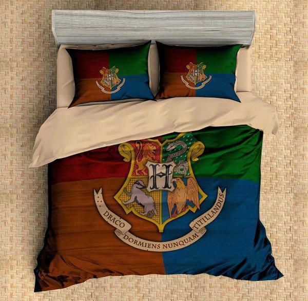 Housse De Couette Harry Potter 19 Parure de lit Ensemble De Literie