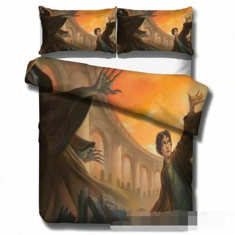 Housse De Couette Harry Potter 21 Parure de lit Ensemble De Literie