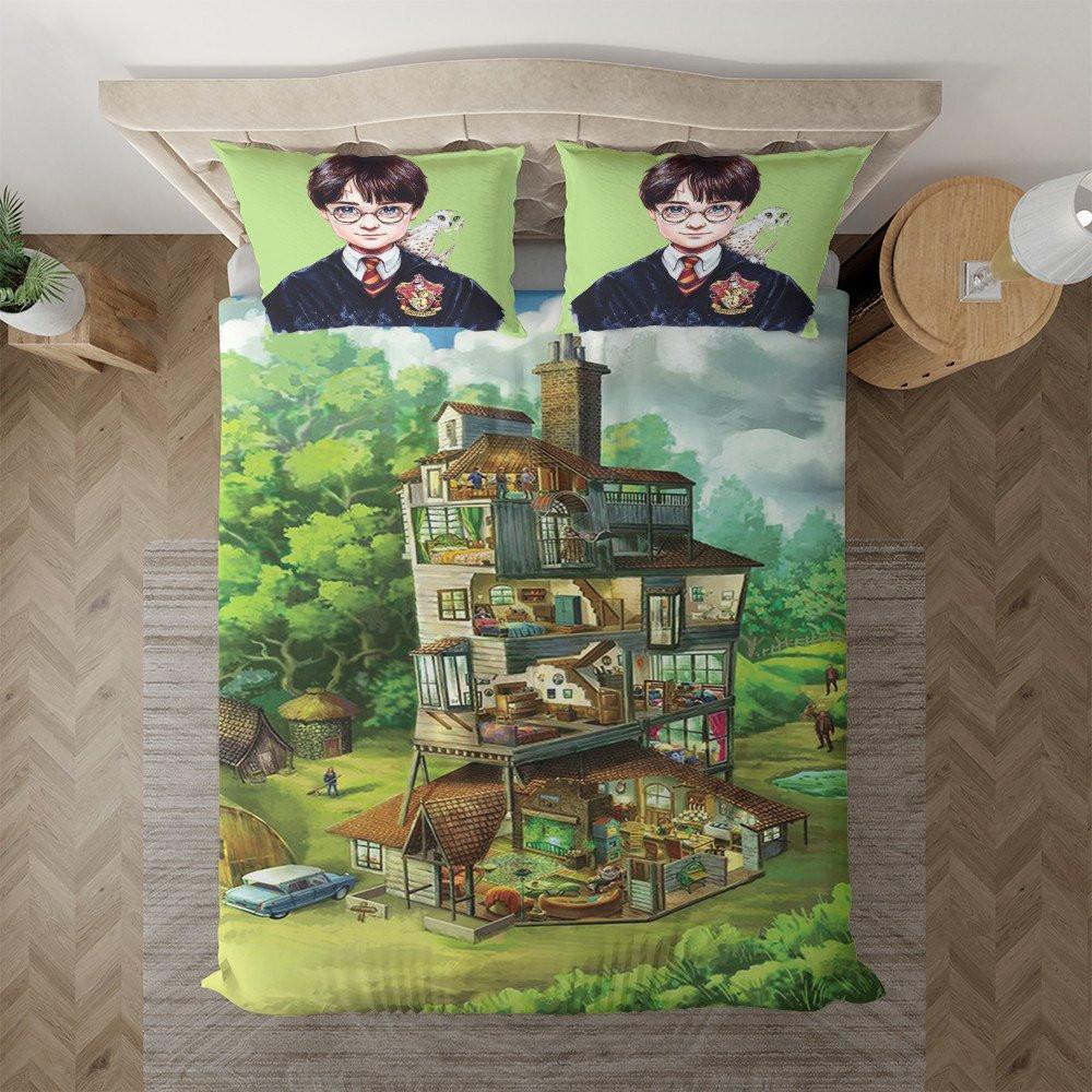 Housse De Couette Harry Potter 46 Parure de lit Ensemble De Literie