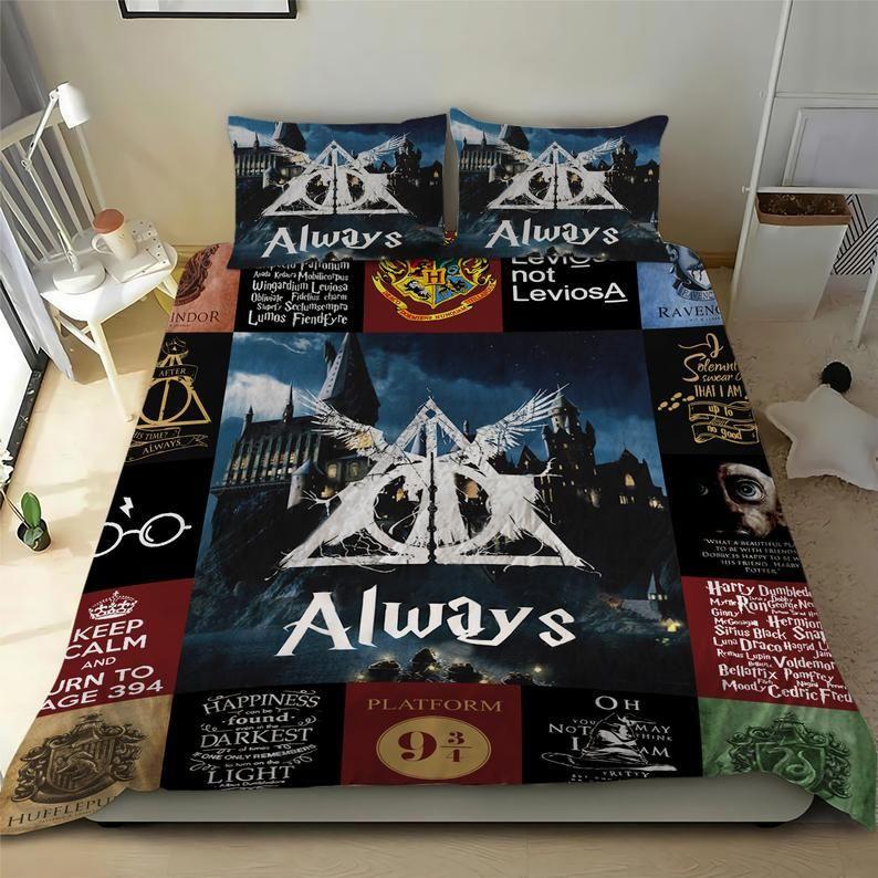 Housse De Couette Harry Potter Parure de lit Ensemble De Literie
