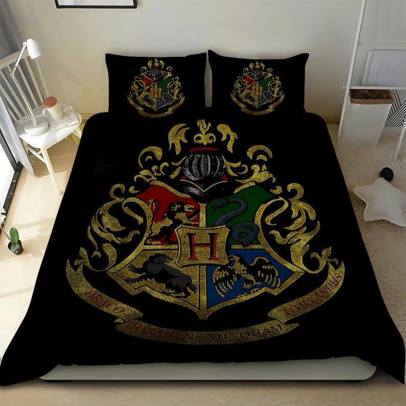 Housse De Couette Harry Potter Poudlard 44 Parure de lit Ensemble De Literie