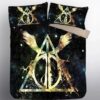 Housse De Couette Harry Potter Poudlard 8 Parure de lit Ensemble De Literie