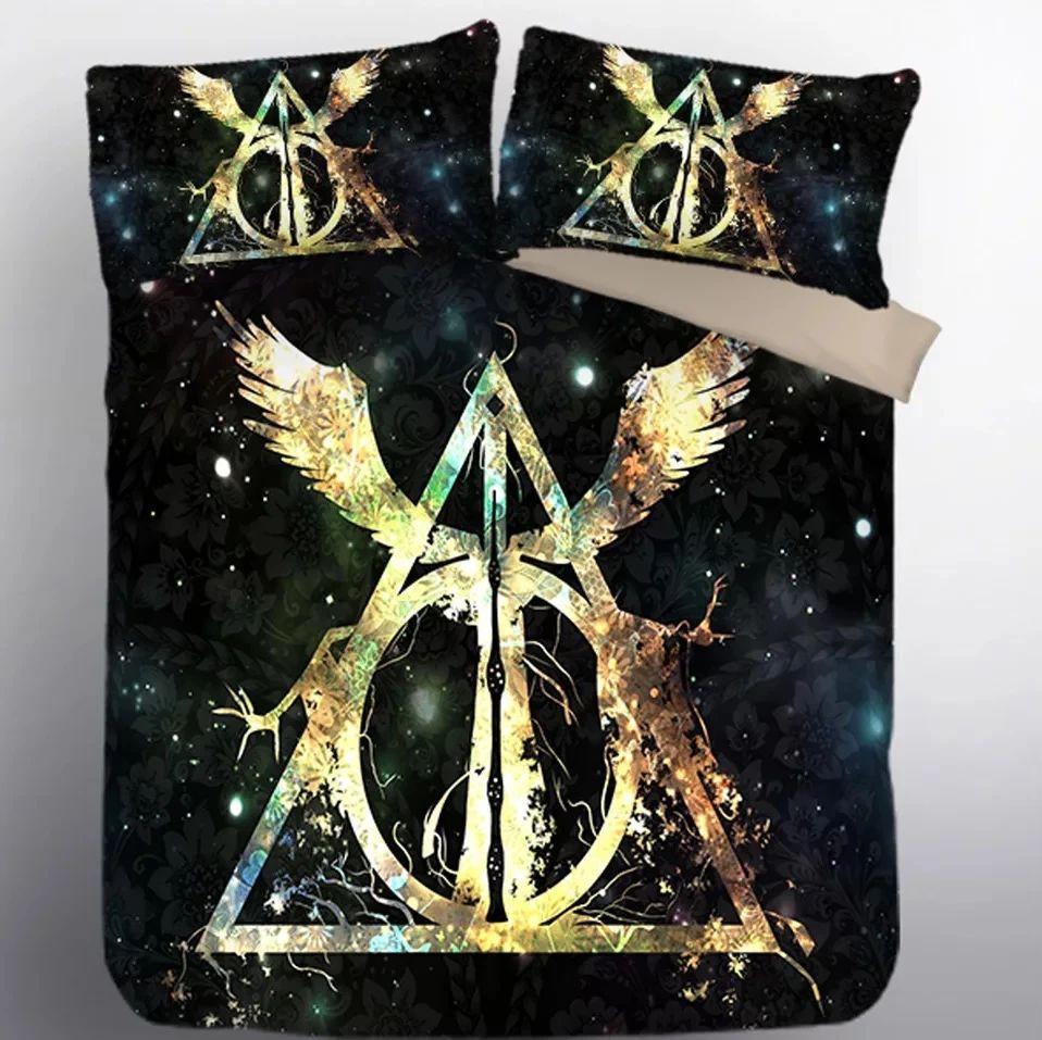 Housse De Couette Harry Potter Poudlard 8 Parure de lit Ensemble De Literie