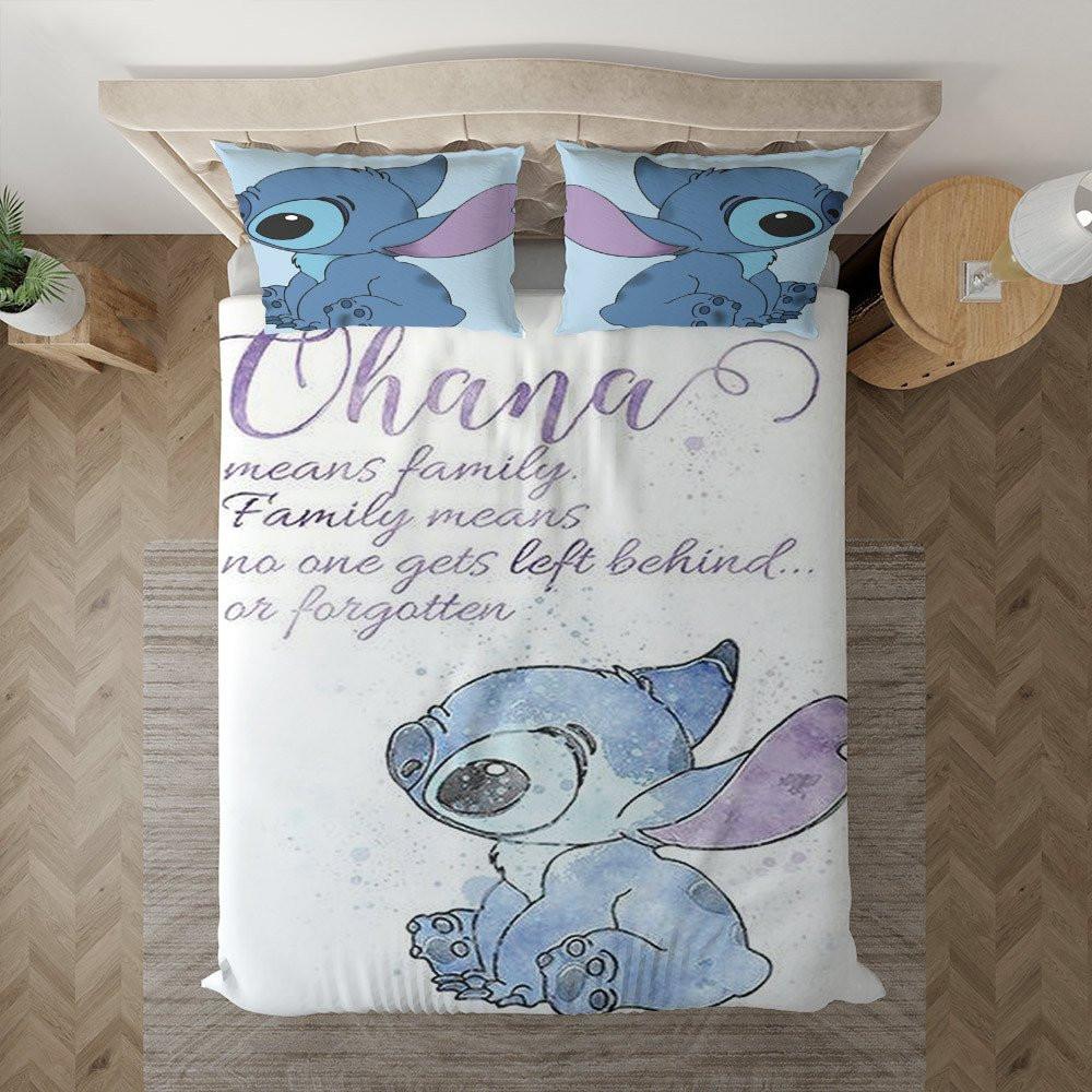 Housse De Couette Lilo Et Stitch Ohana Signifie Famille Famille Parure de lit Ensemble De Literie Housse De Couette Lilo Et Stitch Ohana Signifie Famille Famille Parure de lit Ensemble De Literie