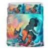 Housse De Couette Lilo Stitch Surf 1 Parure de lit Ensemble De Literie