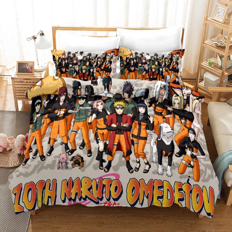 Housse De Couette Naruto 5 Parure de lit Ensemble De Literie Housse De Couette Naruto 5 Parure de lit Ensemble De Literie