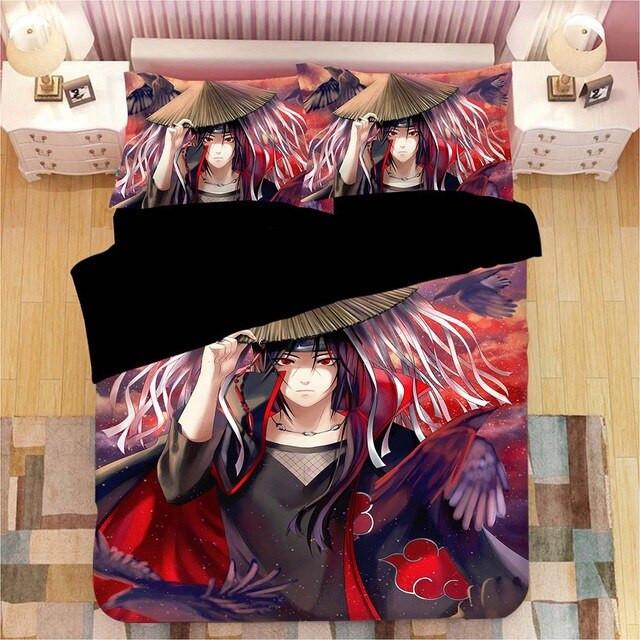 Housse De Couette Naruto Anime 02 Parure de lit Ensemble De Literie Housse De Couette Naruto Anime 02 Parure de lit Ensemble De Literie