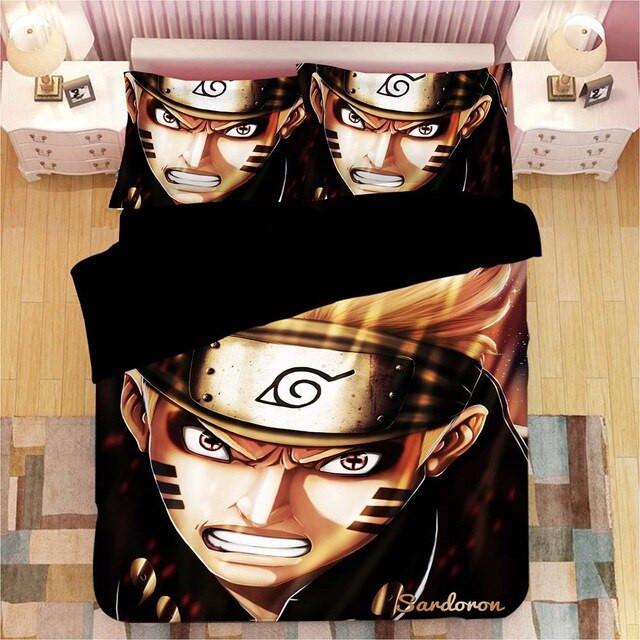 Housse De Couette Naruto Anime 06 Parure de lit Ensemble De Literie Housse De Couette Naruto Anime 06 Parure de lit Ensemble De Literie