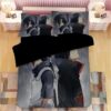Housse De Couette Naruto Uchiwa Sasuke Parure de lit Ensemble De Literie