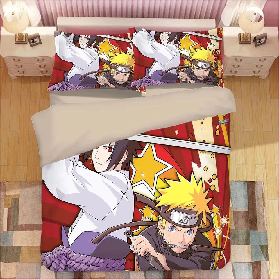 Housse De Couette Naruto Uzumaki Naruto 6 Parure de lit Ensemble De Literie
