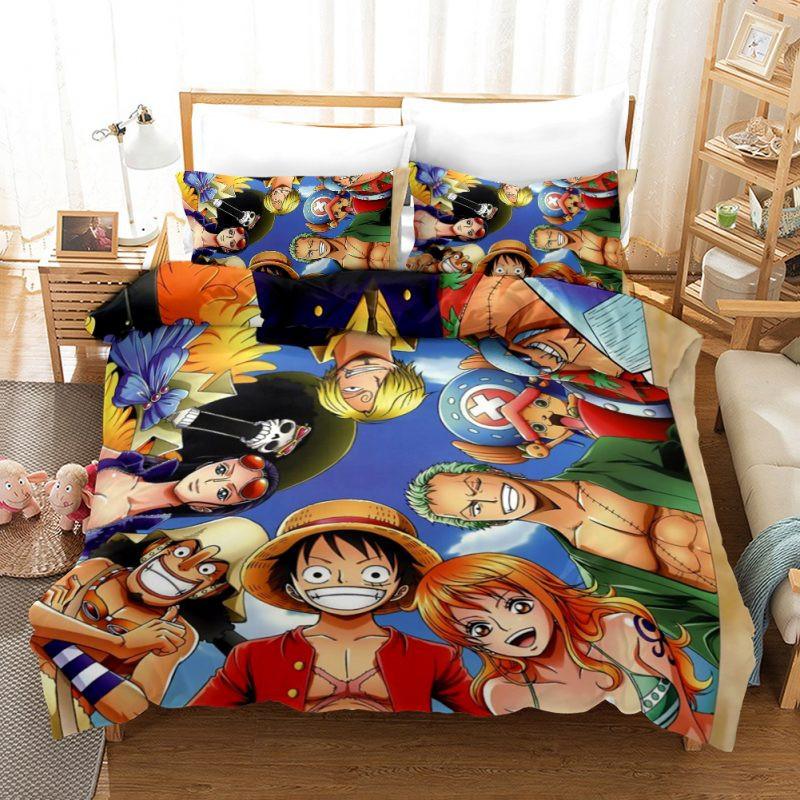 Housse De Couette One Piece 37 Tous Les Personnages Parure de lit Ensemble De Literie Housse De Couette One Piece 37 Tous Les Personnages Parure de lit Ensemble De Literie
