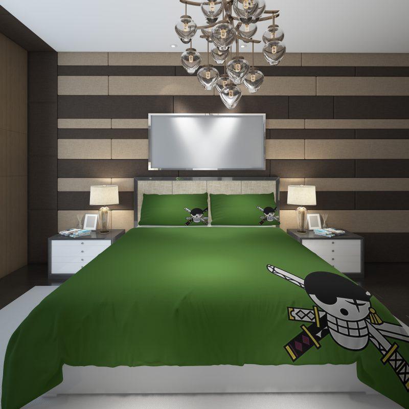 Housse De Couette One Piece Zoro Parure de lit Ensemble De Literie Housse De Couette One Piece Zoro Parure de lit Ensemble De Literie
