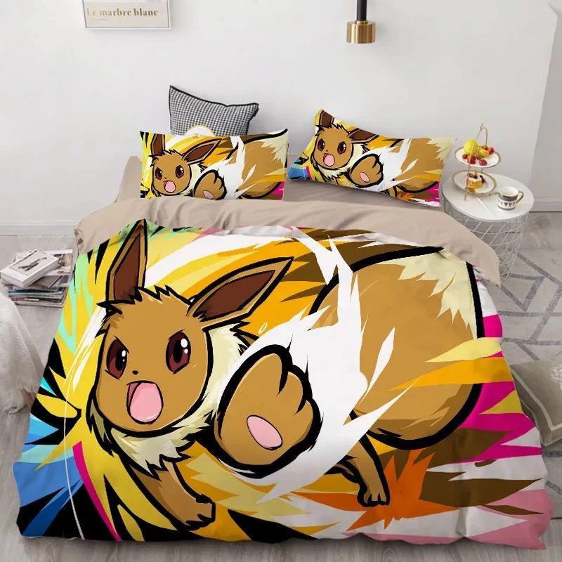 Housse De Couette Pokemon Pikachu 18 Parure de lit Ensemble De Literie Housse De Couette Pokemon Pikachu 18 Parure de lit Ensemble De Literie