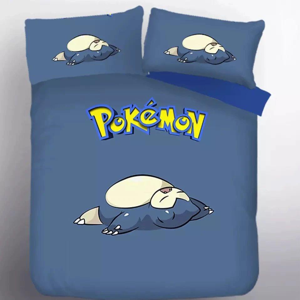 Housse De Couette Pokemon Ronflex 2 Parure de lit Ensemble De Literie Housse De Couette Pokemon Ronflex 2 Parure de lit Ensemble De Literie