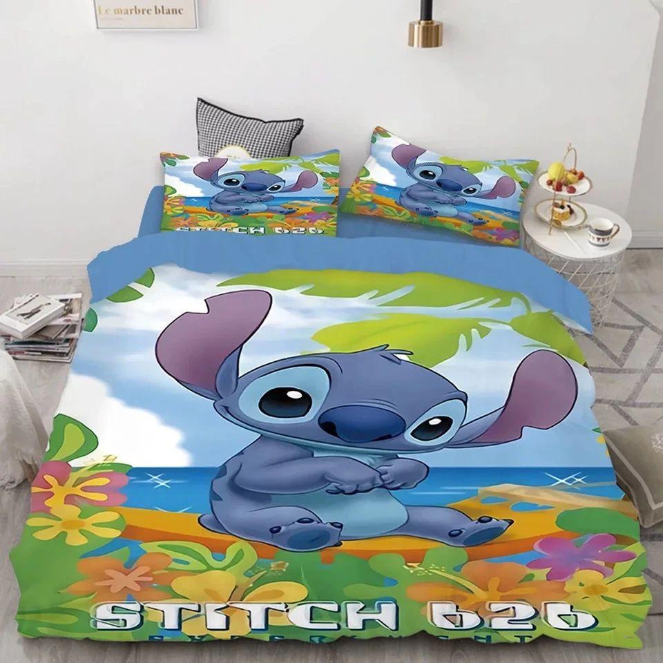 Housse De Couette Stitch Et Stitch Lilo 25 Parure de lit Ensemble De Literie