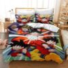Parure de lit Amant de Dragon Ball 7 Housse De Couette Ensemble De Literie