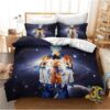 Parure de lit Amant de Dragon Ball 9 Housse De Couette Ensemble De Literie