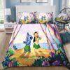 Parure de lit Disney Stitch et Lilo Ohana Hawaï Housse De Couette Ensemble De Literie