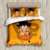 Parure de lit Dragon Ball Amant de Goku 2 Housse De Couette Ensemble De Literie
