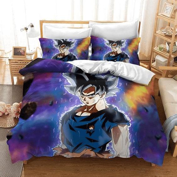 Parure de lit Dragon Ball Amant de Goku 3 Housse De Couette Ensemble De Literie