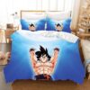 Parure de lit Dragon Ball Amant de Goku 4 Housse De Couette Ensemble De Literie