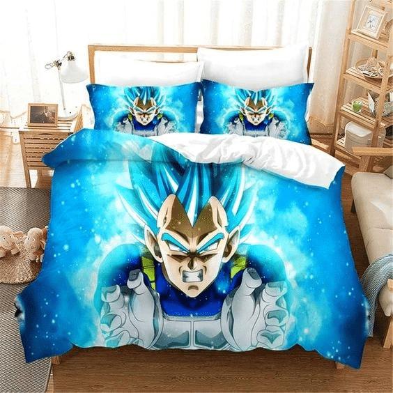 Parure de lit Dragon Ball Vegeta Amant 1 Housse De Couette Ensemble De Literie
