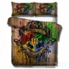 Parure de lit Harry Potter 12 Housse De Couette Ensemble De Literie