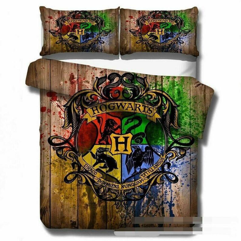 Parure de lit Harry Potter 12 Housse De Couette Ensemble De Literie